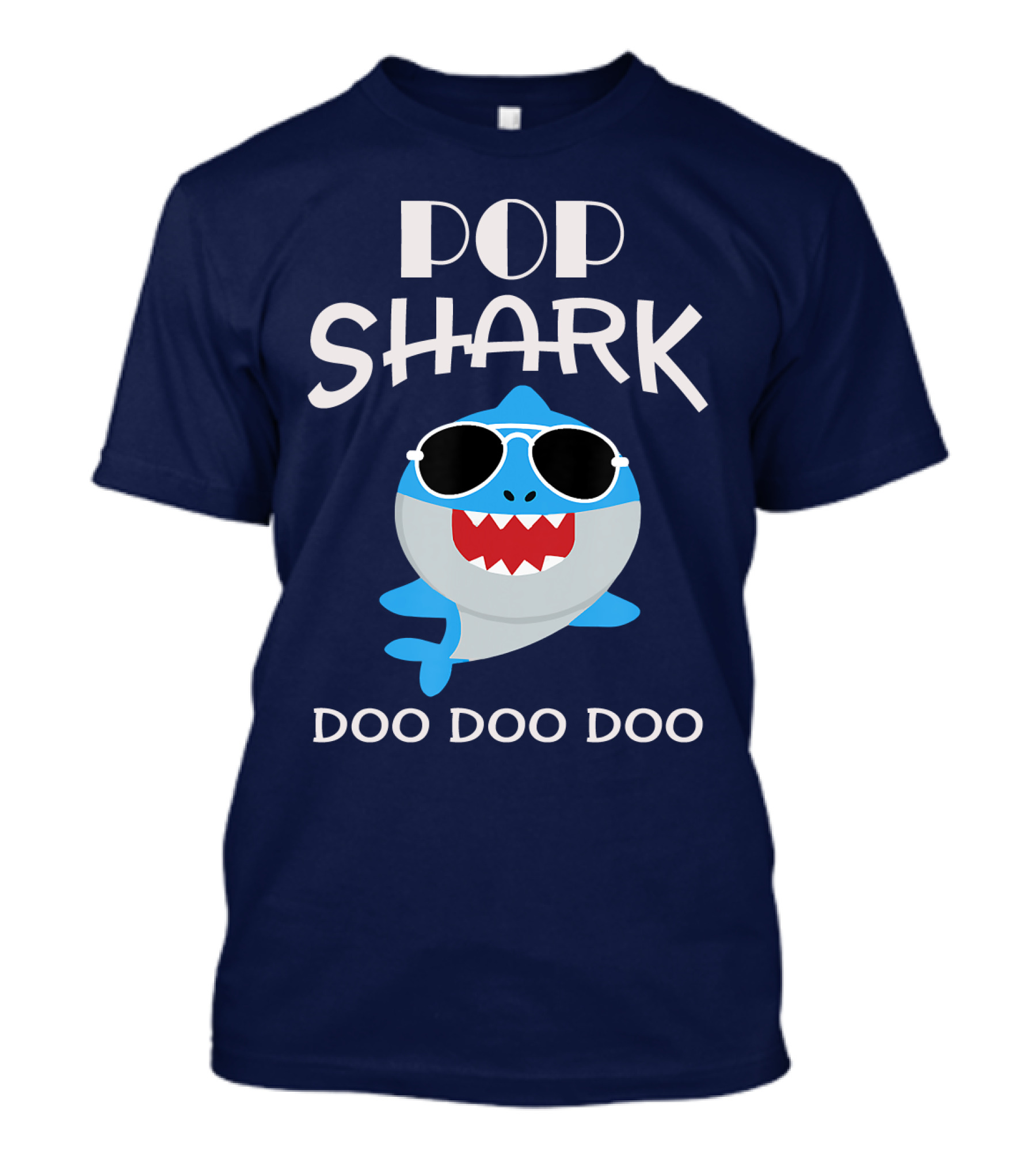 Pop Shark Doo Doo Doo Sunglasses Fun T-Shirt