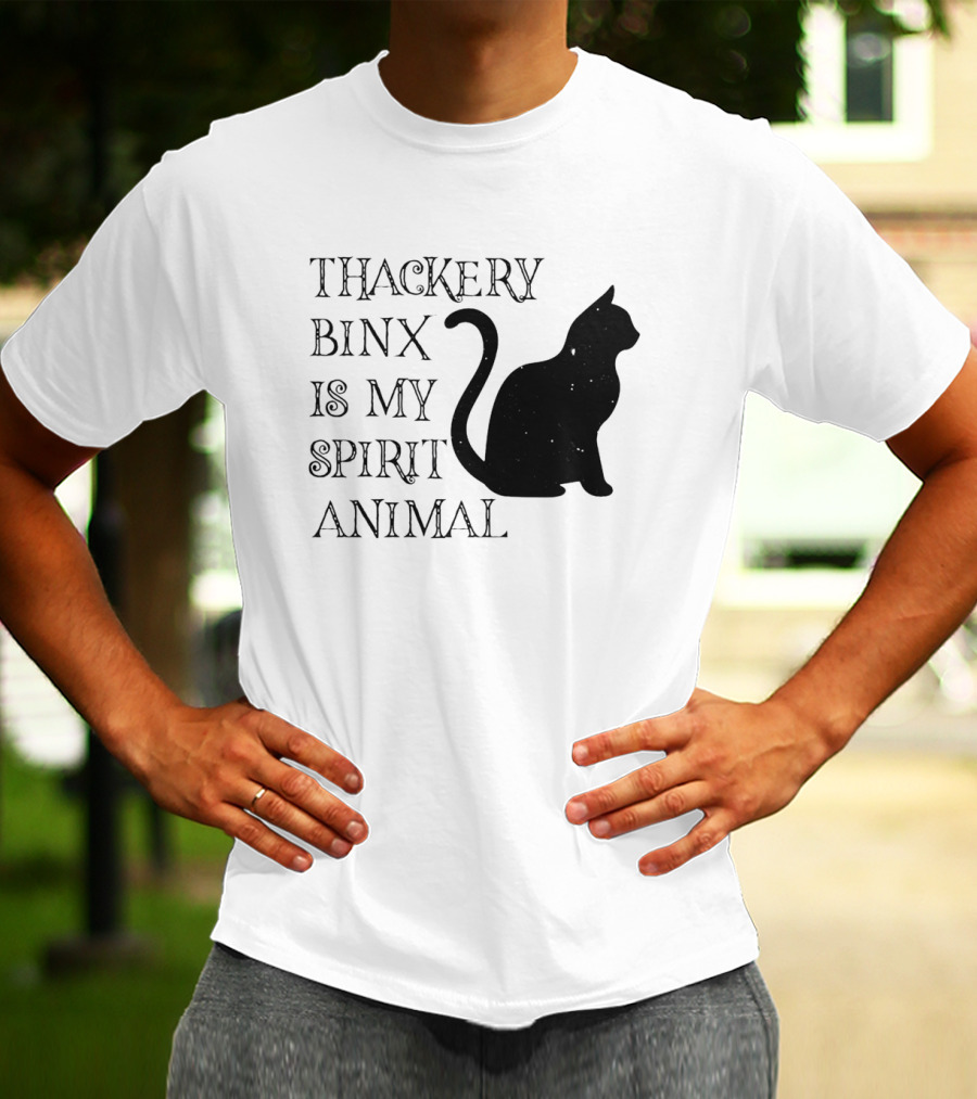 Thackery Binx Is My Spirit Animal Cat T-Shirt