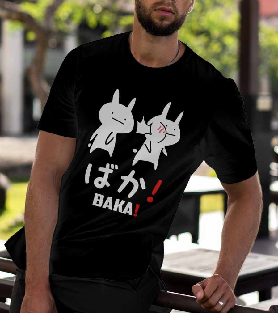 Anime Baka Rabbit Slap BAKA Japanese T-Shirt