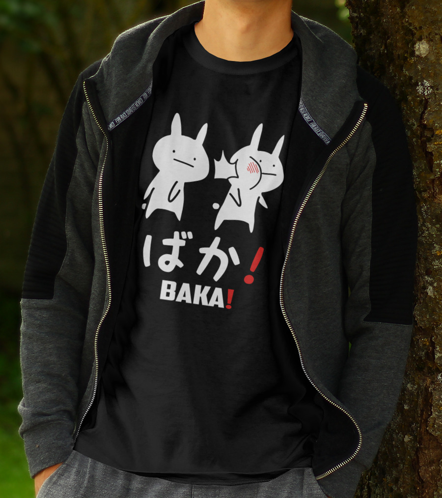 Anime Baka Rabbit Slap BAKA Japanese T-Shirt