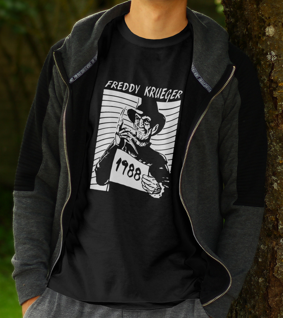 Freddy Krueger 1988 Iconic Horror Figure T-Shirt