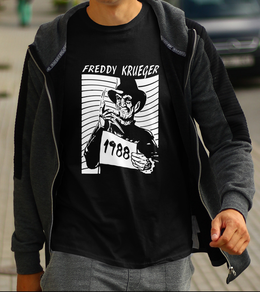 Freddy Krueger 1988 Iconic Horror Figure T-Shirt