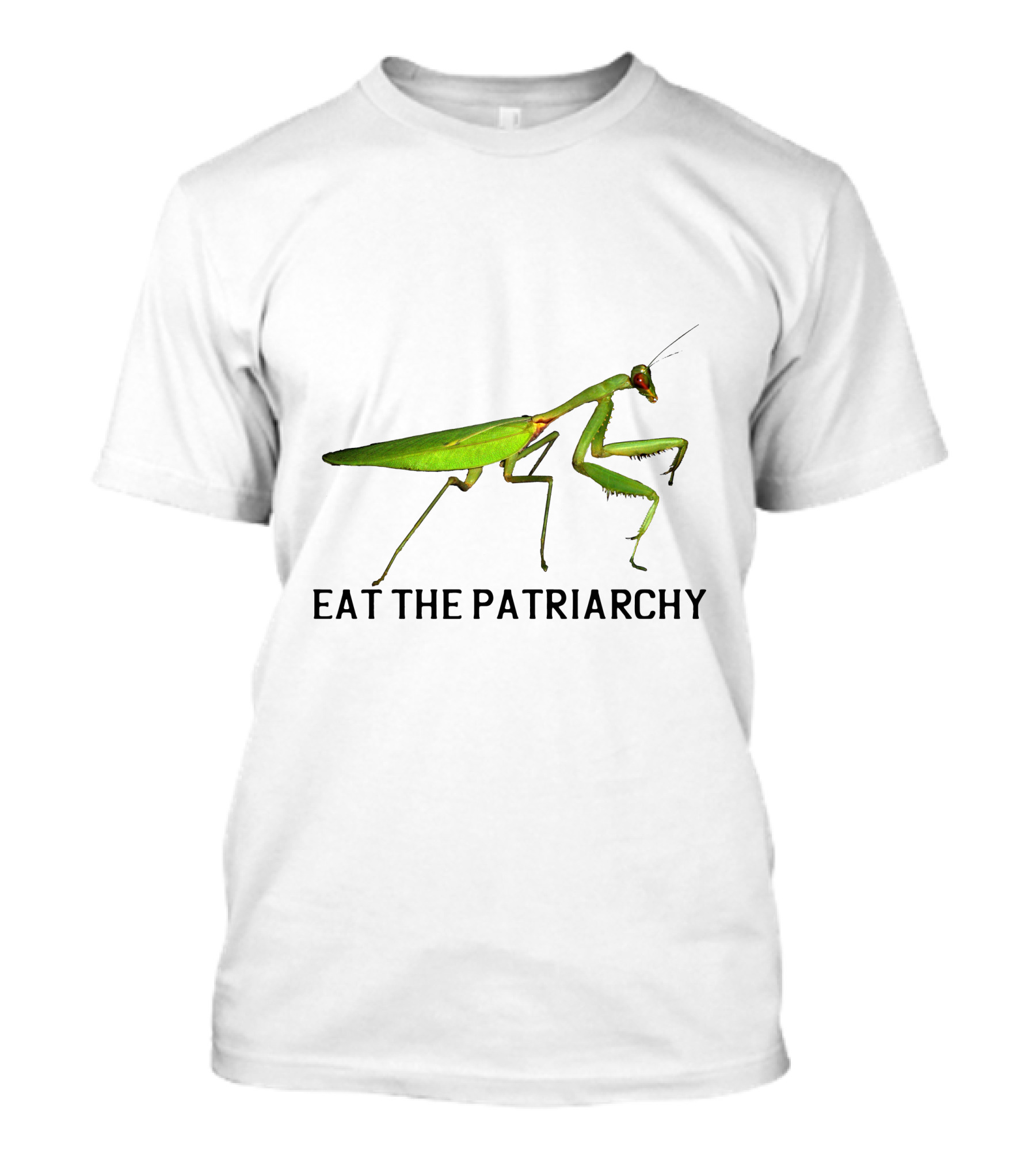 Eat The Patriarchy Praying Mantis Empowerment T-Shirt