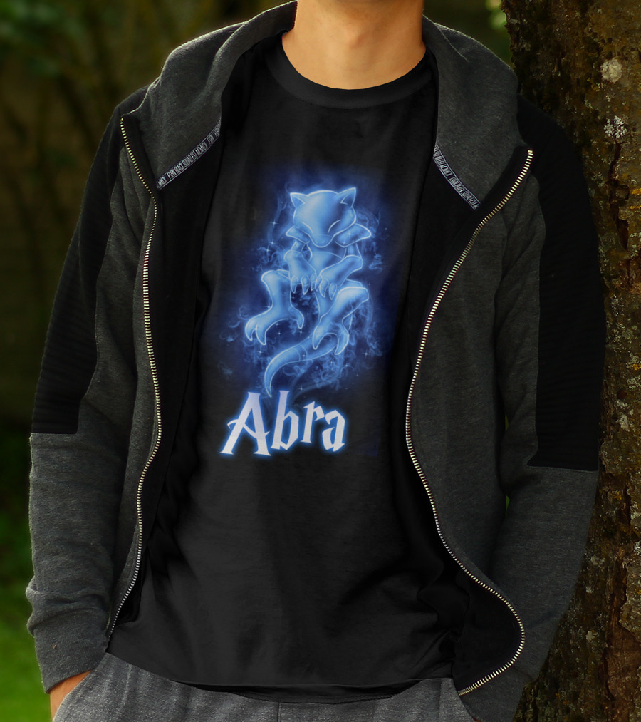 Abra Pokémon Patronus Luminescent Aura T-Shirt