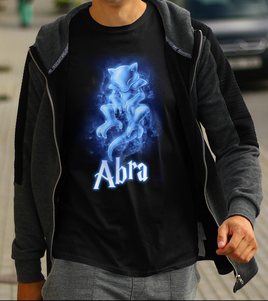 Abra Pokémon Patronus Luminescent Aura T-Shirt