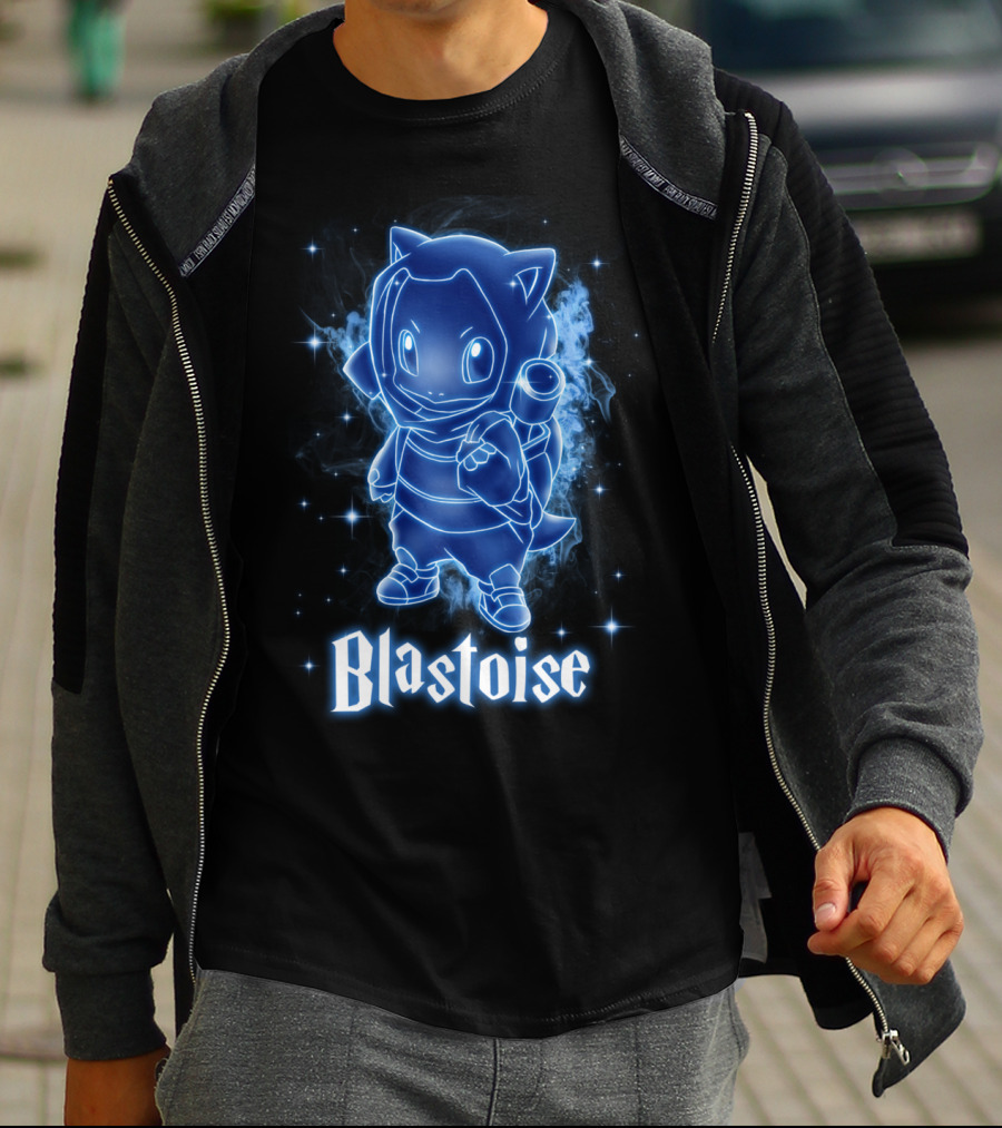 Blastoise Onesie Pokemon Patronus T-Shirt