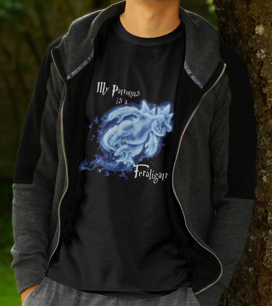 My Patronus Is A Feraligatr Pokemon Patronus T-Shirt