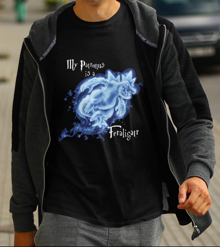 My Patronus Is A Feraligatr Pokemon Patronus T-Shirt