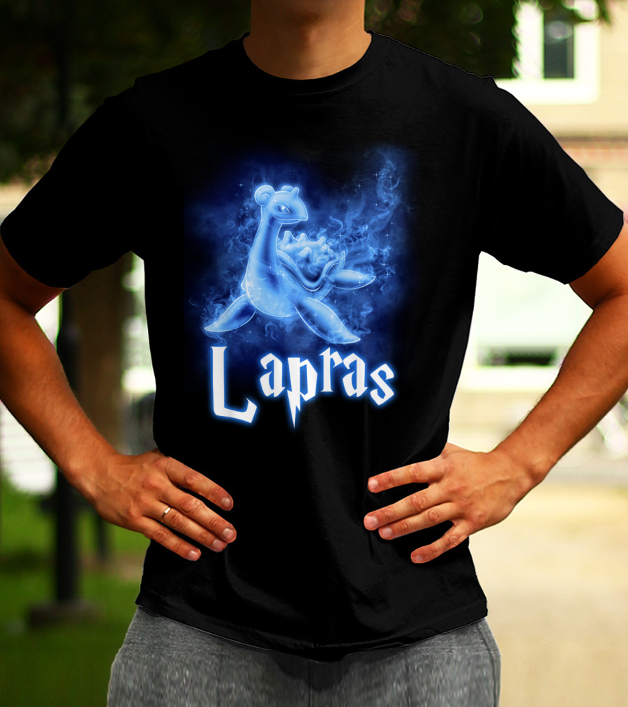 Lapras Pokemon Patronus Charm T-Shirt