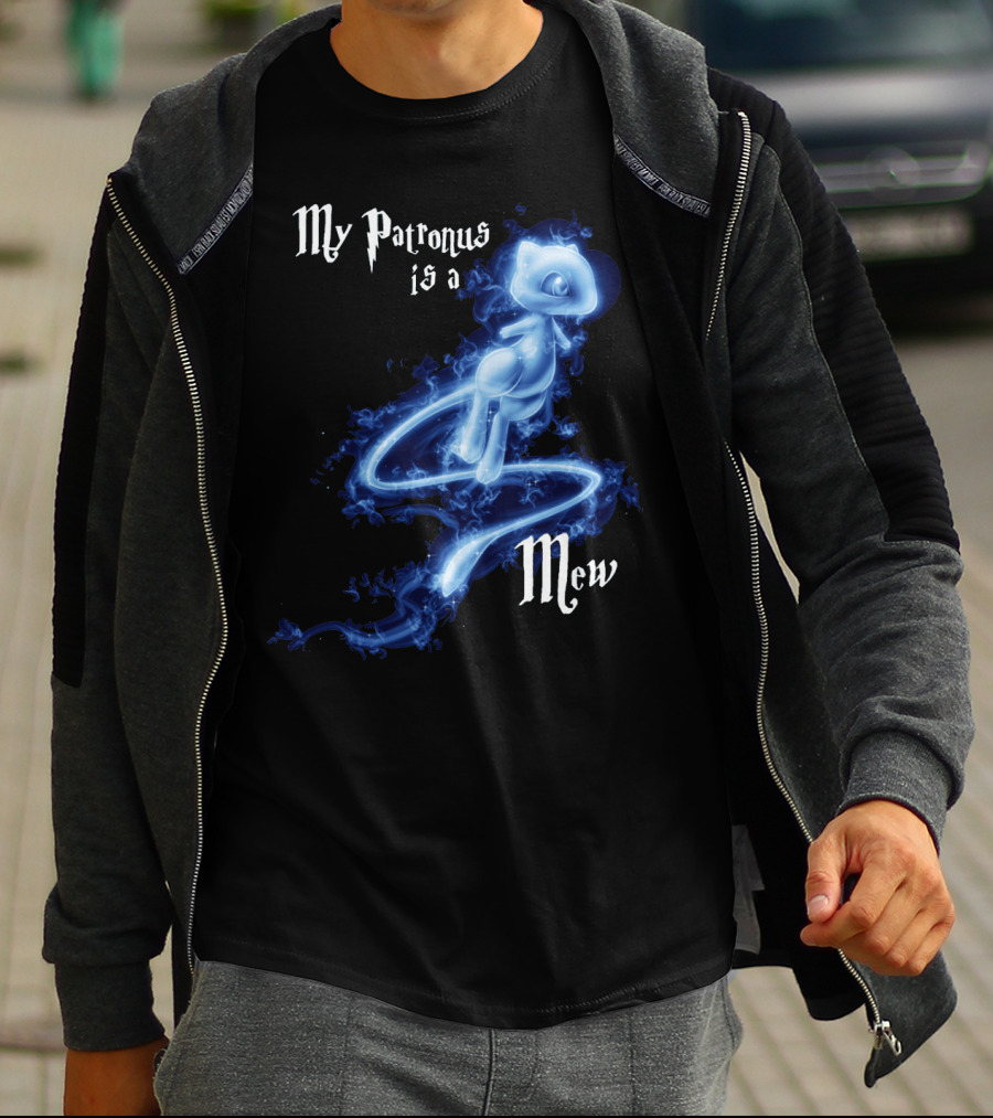 My Patronus Is A Mew Pokemon T-Shirt