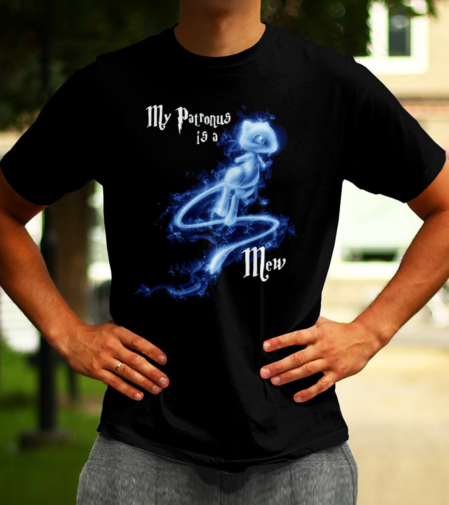 My Patronus Is A Mew Pokemon T-Shirt