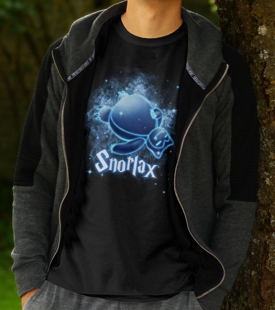 Snorlax Pokemon Patronus Magic T-Shirt