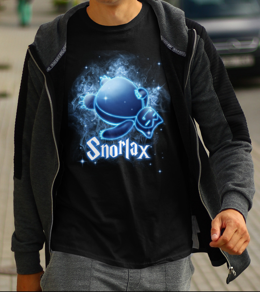 Snorlax Pokemon Patronus Magic T-Shirt