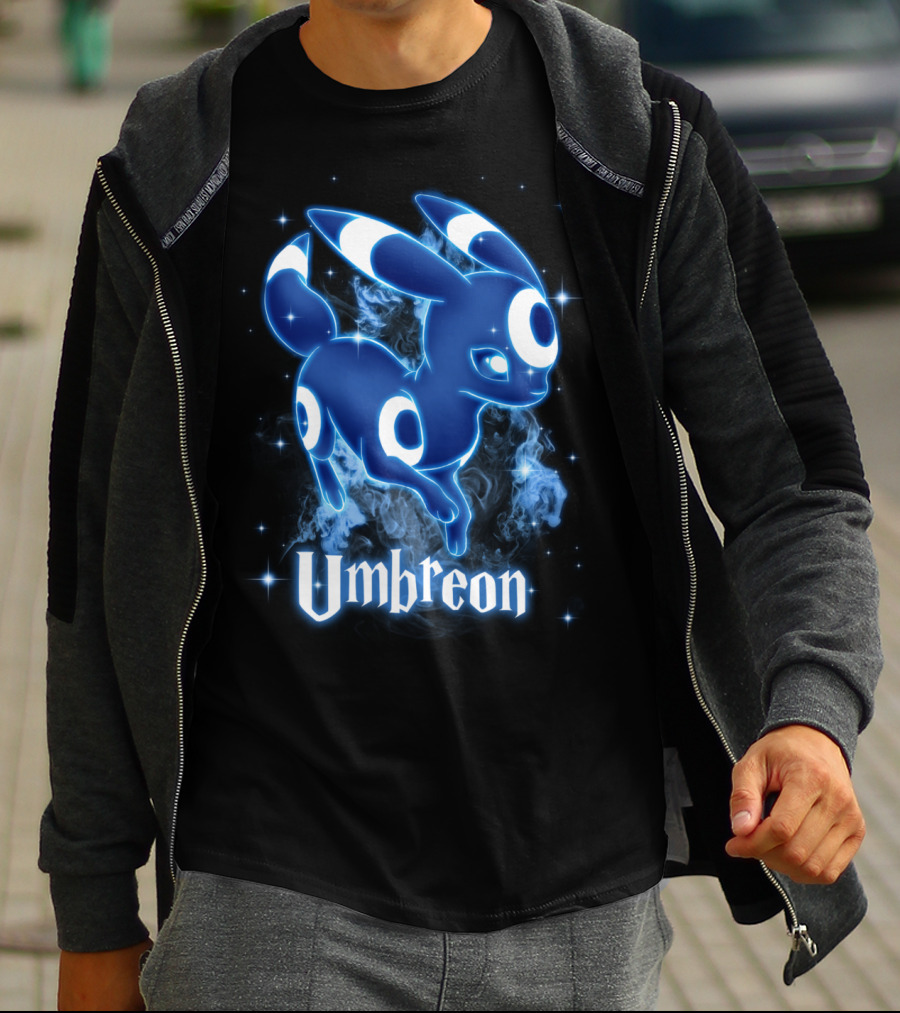 Umbreon Pokemon Patronus Magical Creature Aura T-Shirt