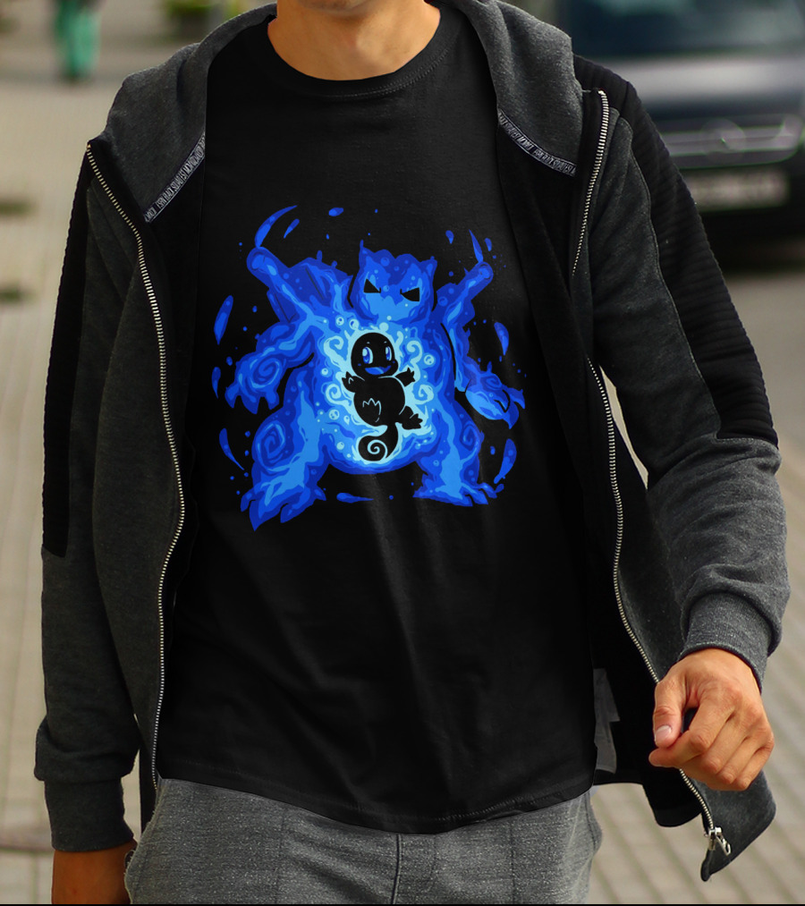 Evolution Pokemon Blastoise Water Type Charizard Elemental T-Shirt