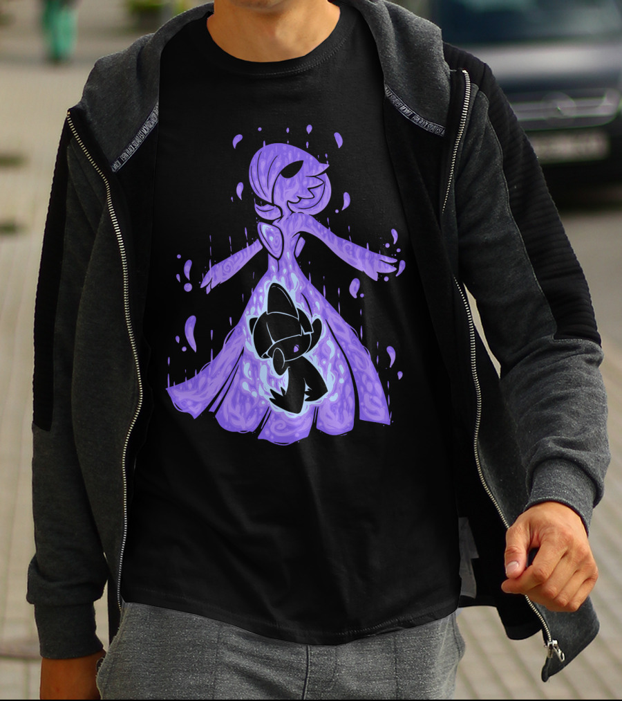 Evolution Pokemon Gardevoir Ralts Transformation T-Shirt