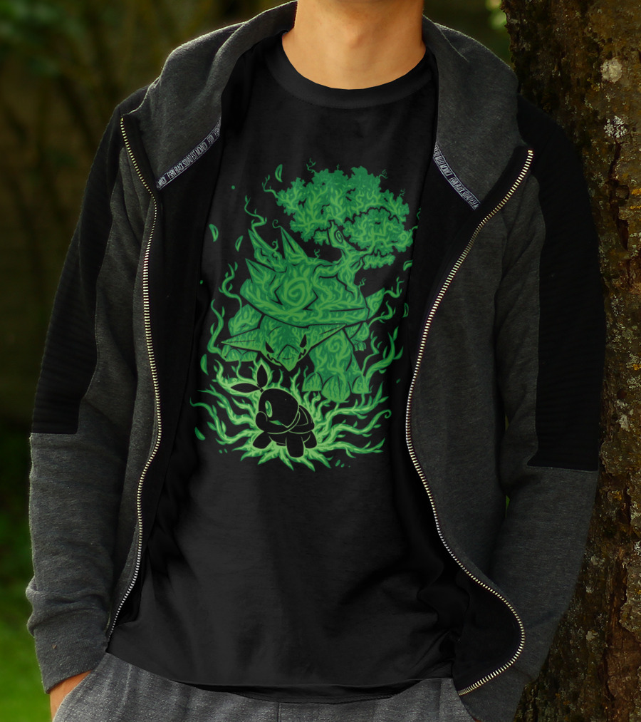 Evolution Pokemon Turtwig Grotle Torterra T-Shirt