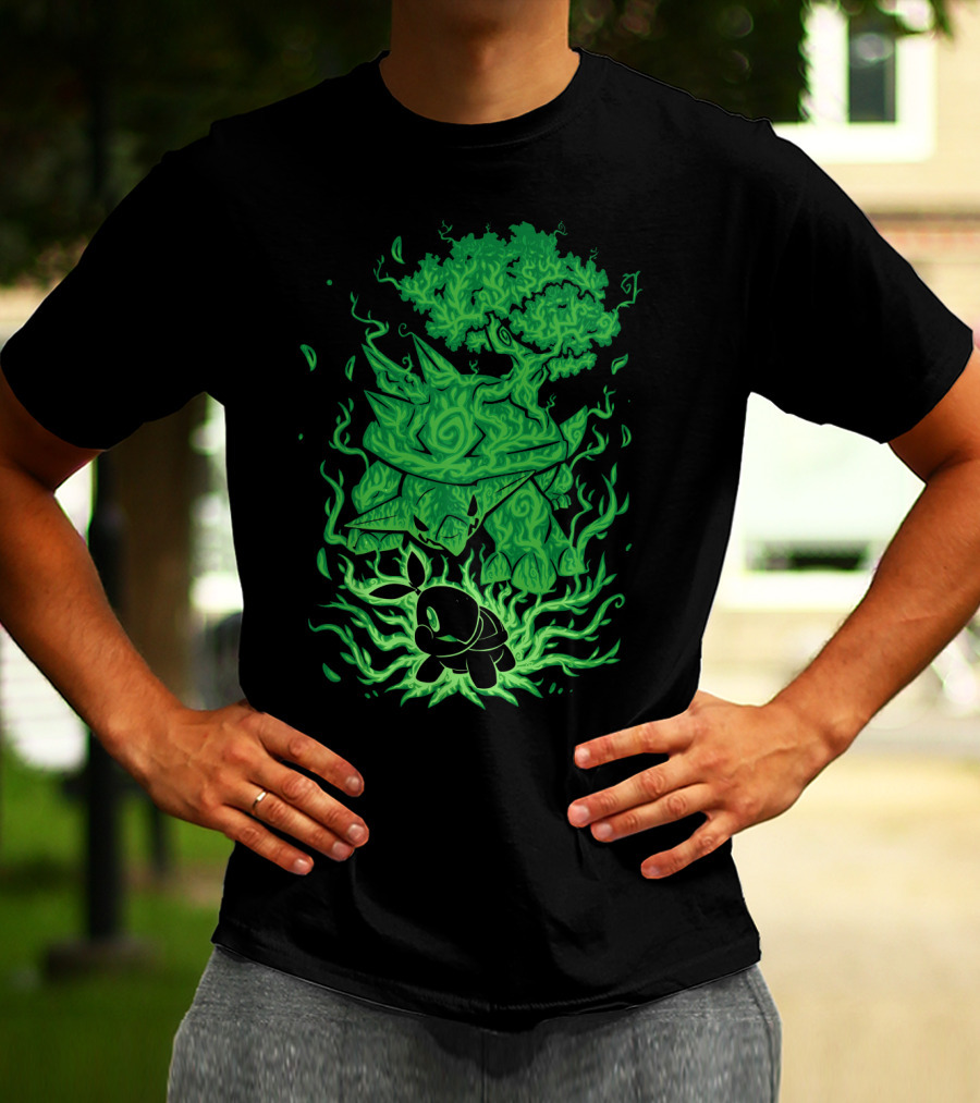 Evolution Pokemon Turtwig Grotle Torterra T-Shirt