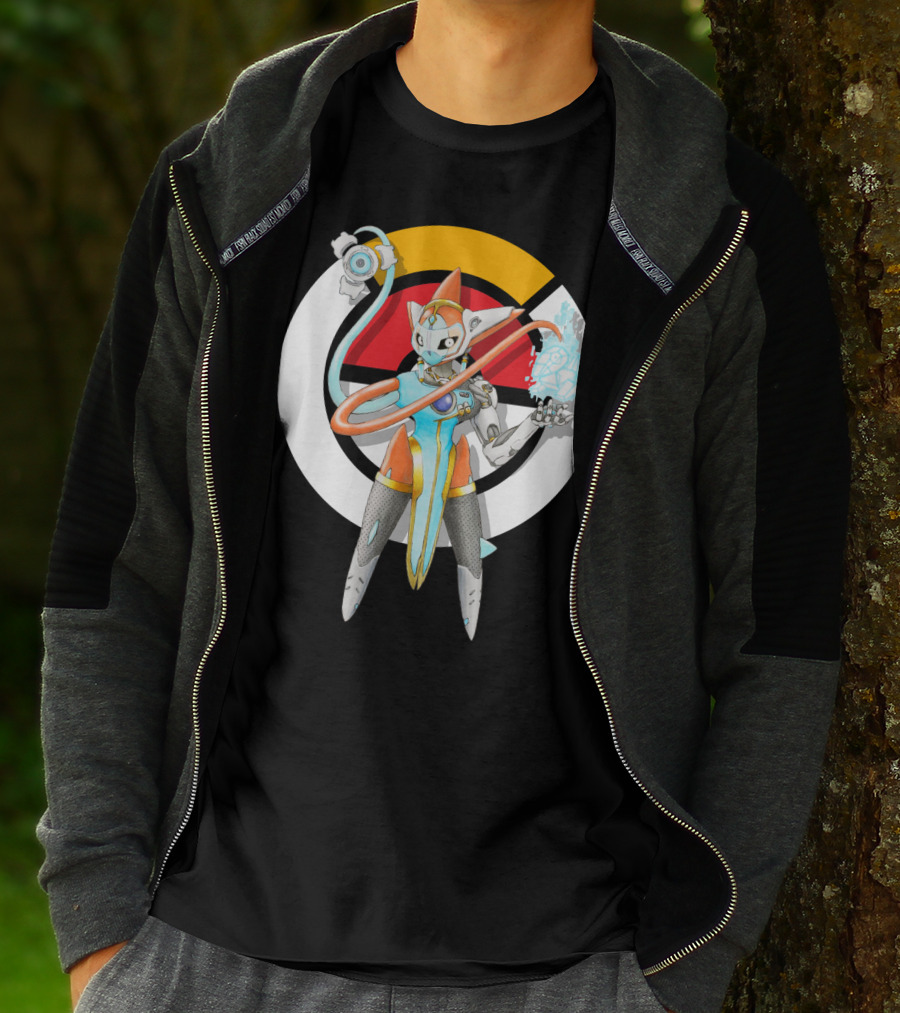 Pokemon Deoxys X Overwatch Symmetra Mashup T-Shirt