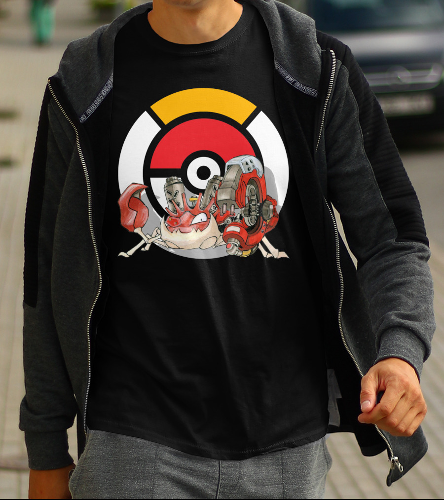 Pokemon X Overwatch Kingler X Torbjorn Mashup T-Shirt