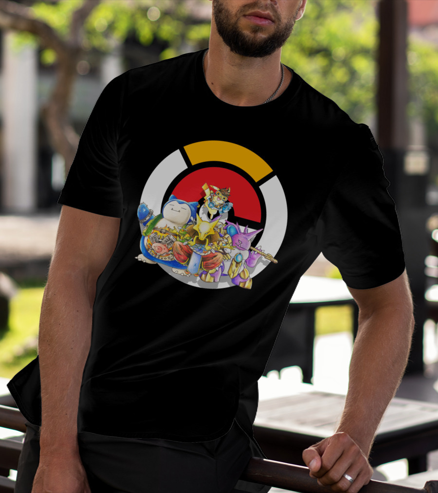 POKEMON X OVER Super Sentai Mashup T-Shirt