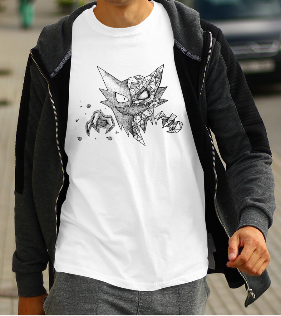Geometric Pokemon Haunter Dot T-Shirt