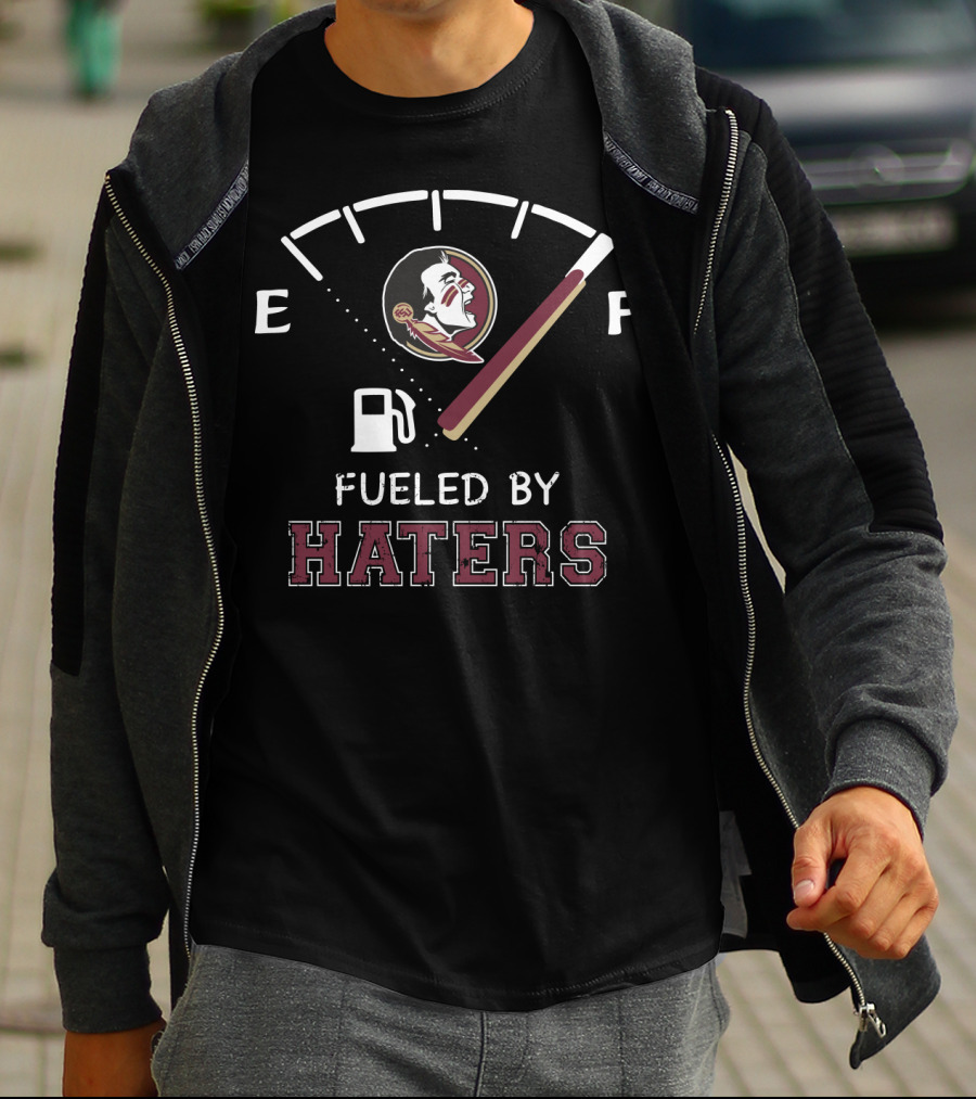 Fueled By Haters Florida State Seminoles Fuel Gauge T-Shirt