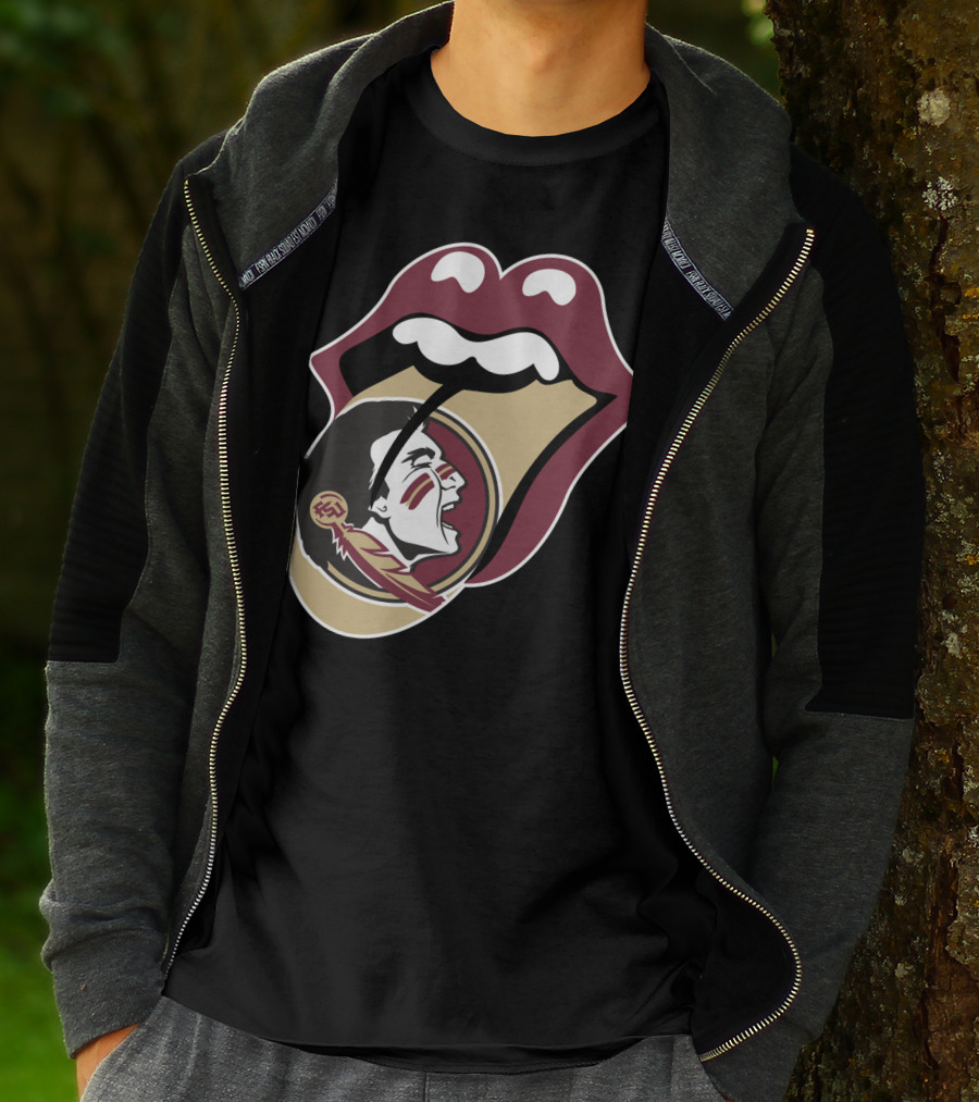 Fsu Seminoles Rolling Stones T-Shirt