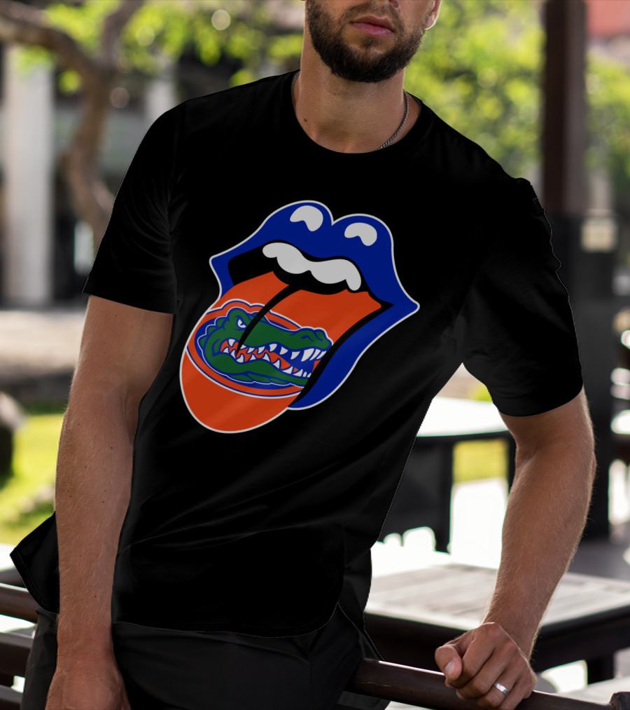 Rolling Stones Florida Gators Rolling Tongue T-Shirt