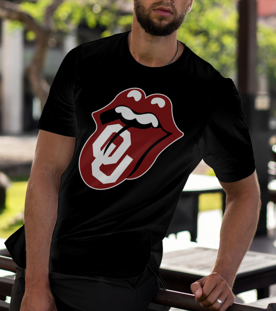 Oklahoma Sooners Rolling Stones T-Shirt