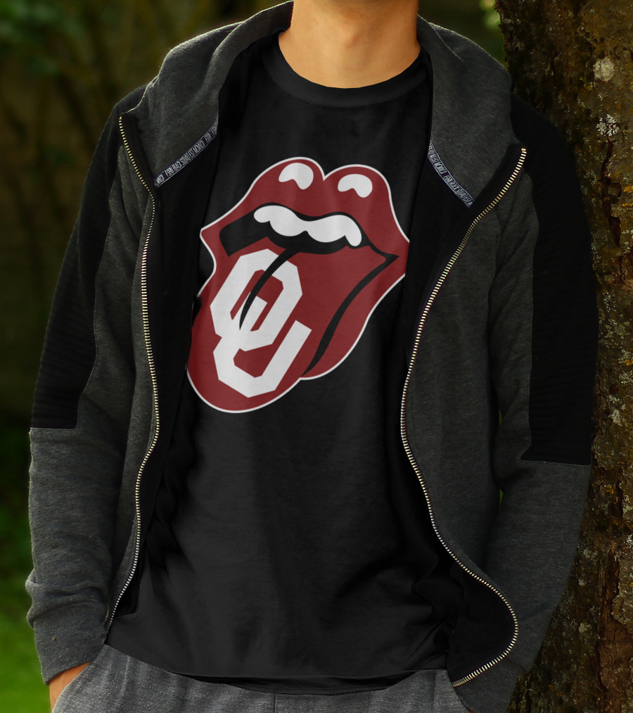 Oklahoma Sooners Rolling Stones T-Shirt