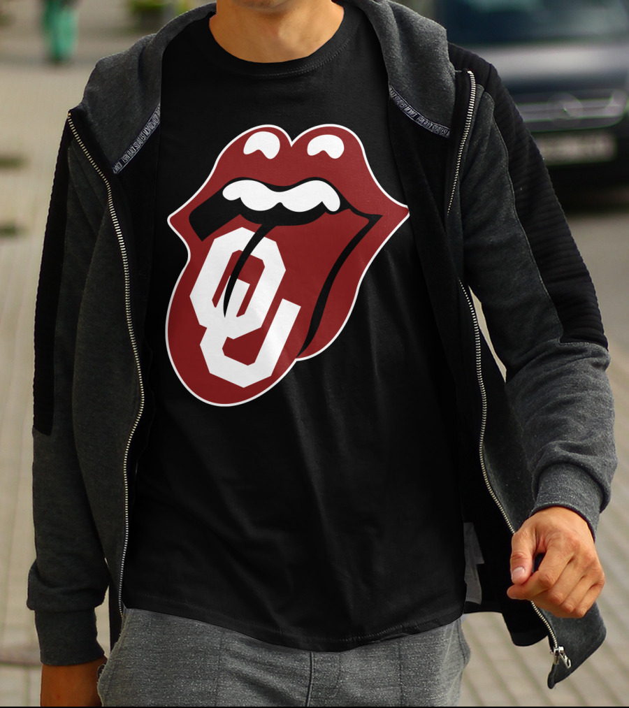 Oklahoma Sooners Rolling Stones T-Shirt