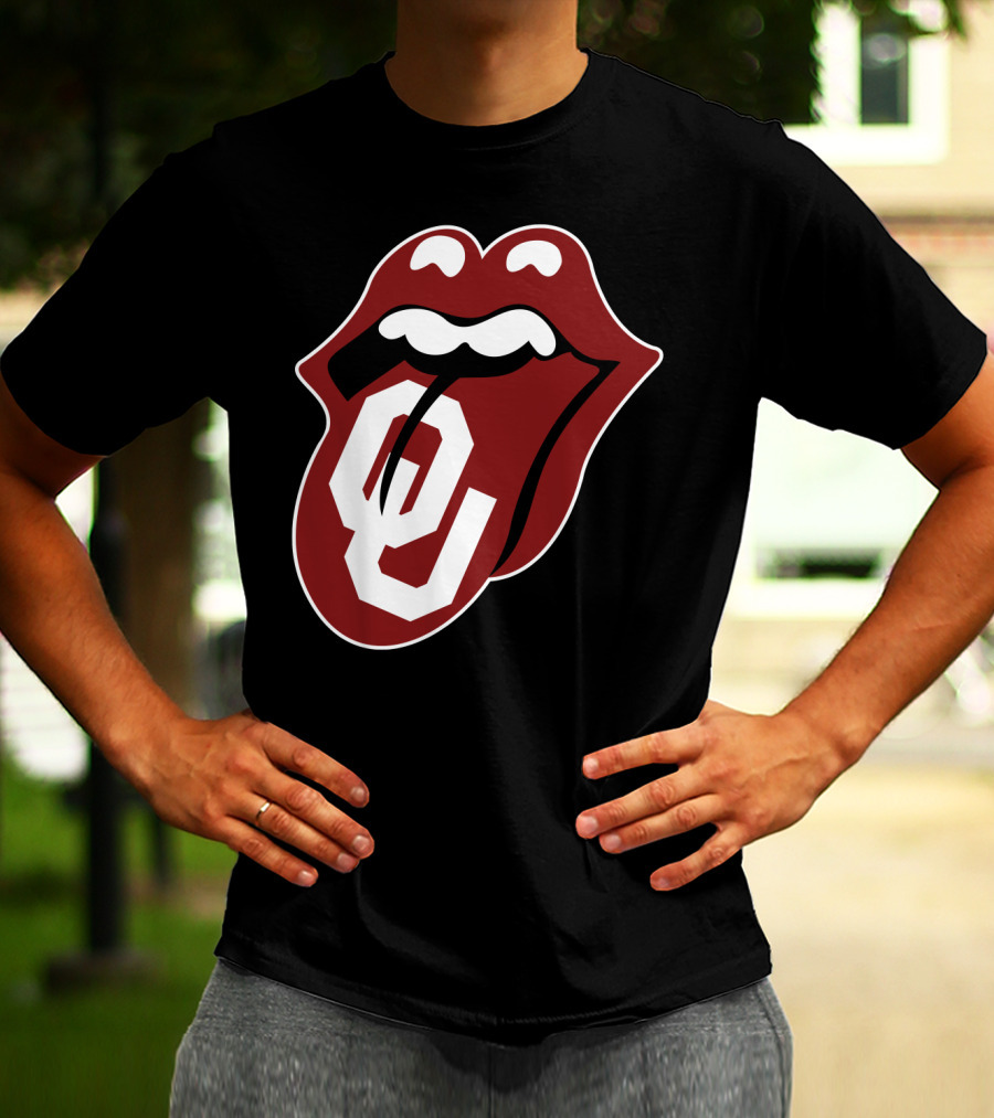 Oklahoma Sooners Rolling Stones T-Shirt