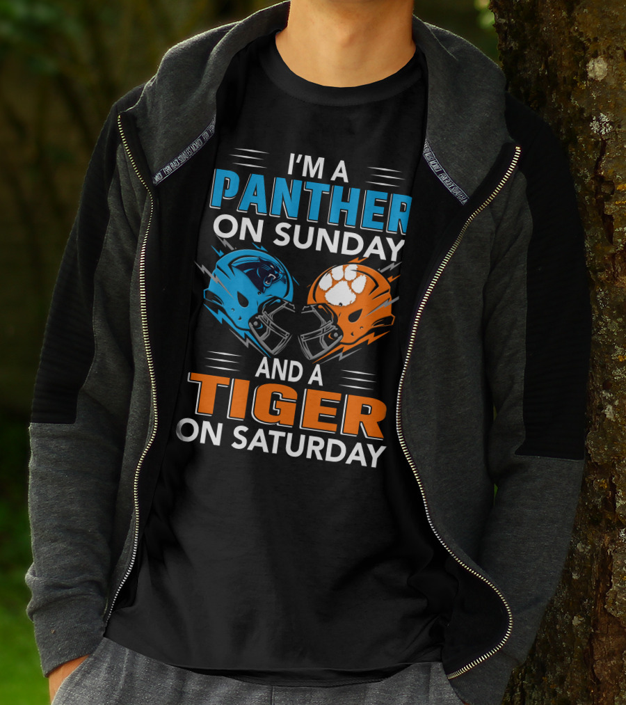 I'M A PANTHER ON SUNDAY AND A TIGER ON SATURDAY T-Shirt