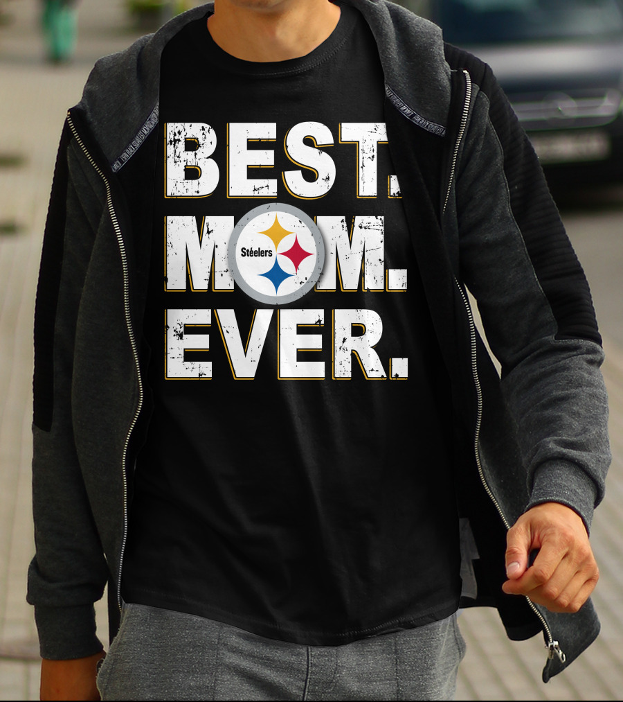 Best Mom Ever Steelers T-Shirt