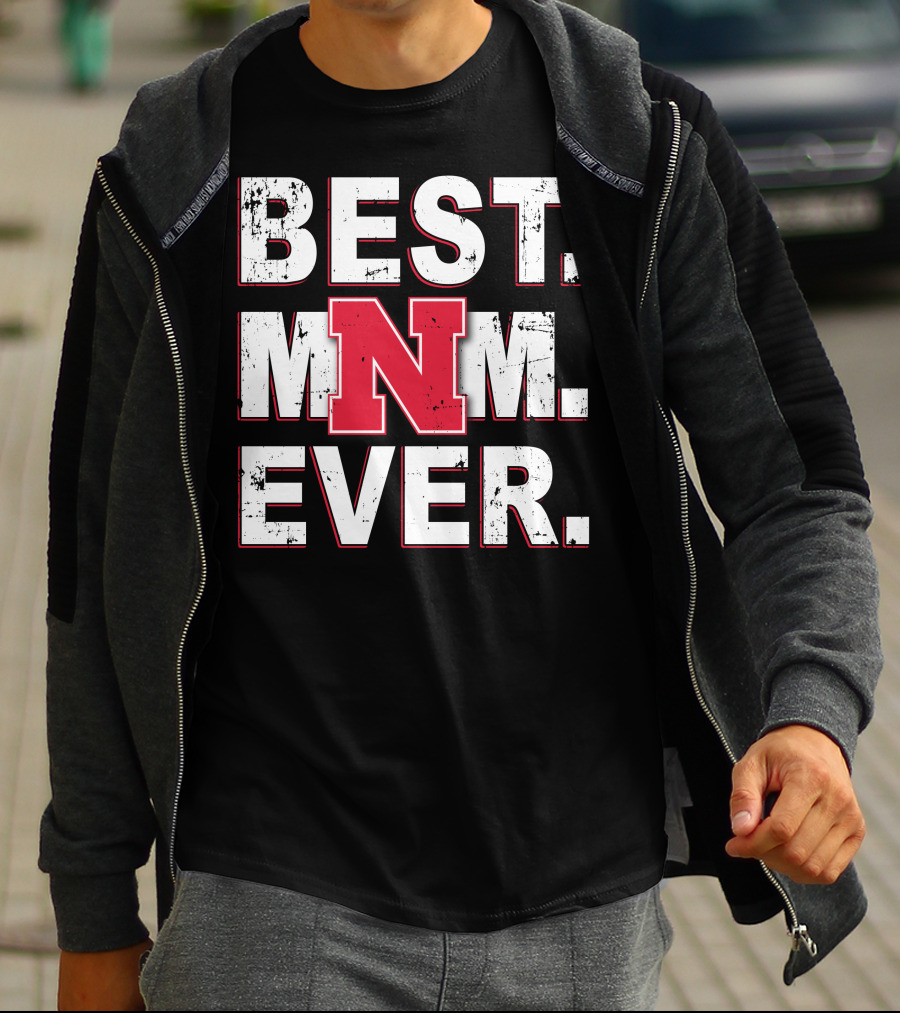 Best Mom Ever Nebraska Cornhuskers N T-Shirt