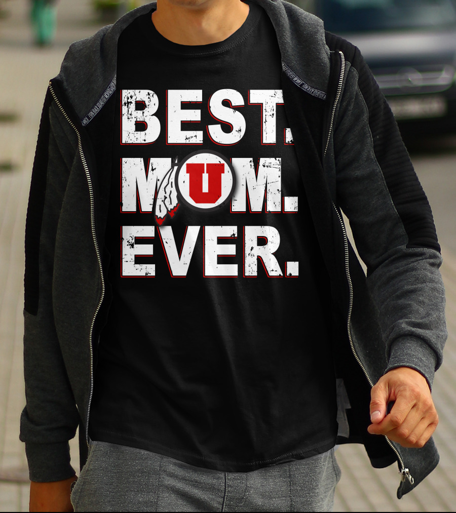 Best Mom Ever Utah Utes T-Shirt
