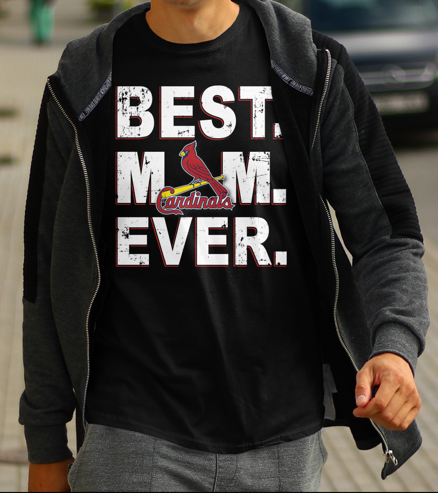 Best Mom Ever Stl Cardinals T-Shirt