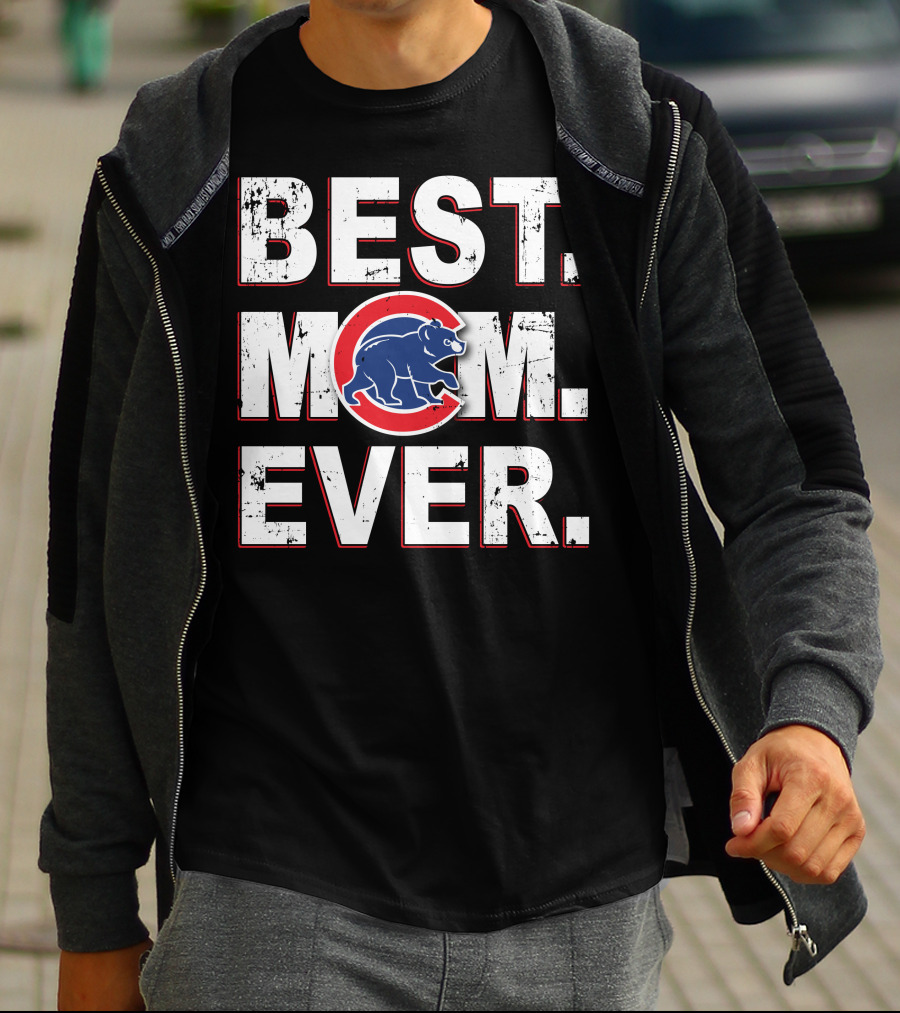 Best Mom Ever Chicago Cubs T-Shirt