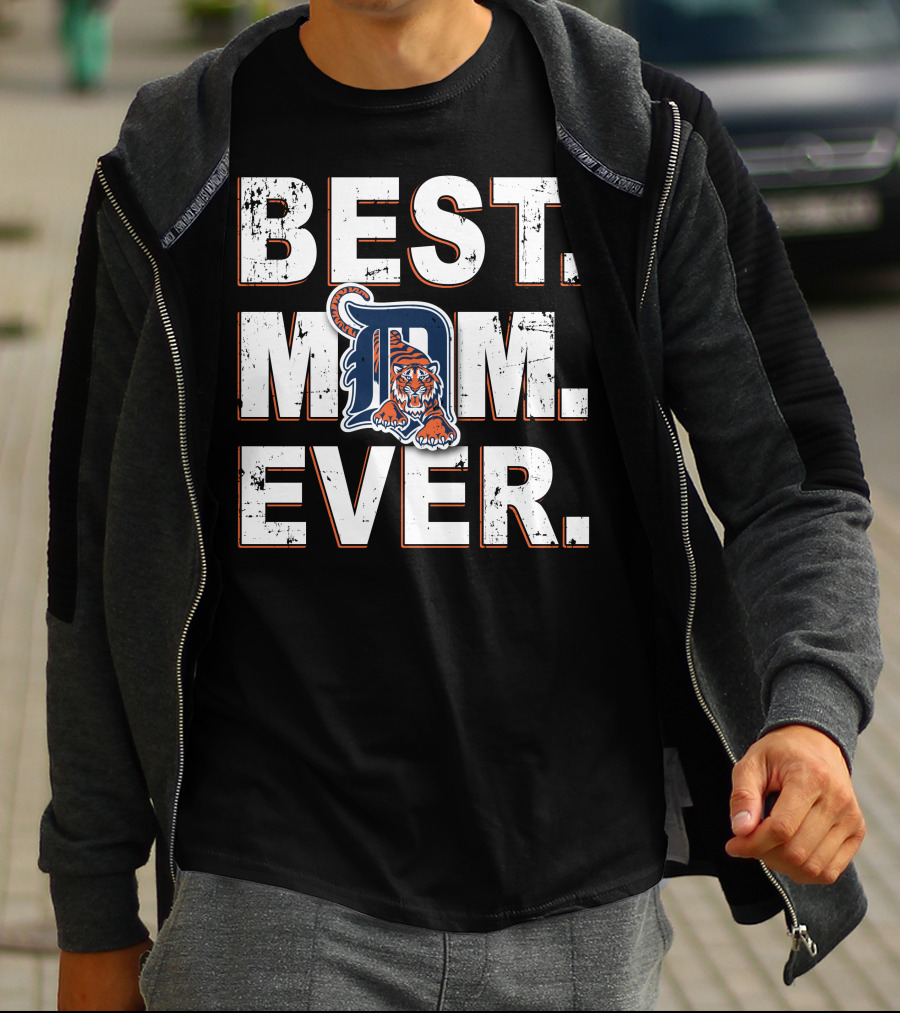 Best Mom Ever Detroit Tigers T-Shirt