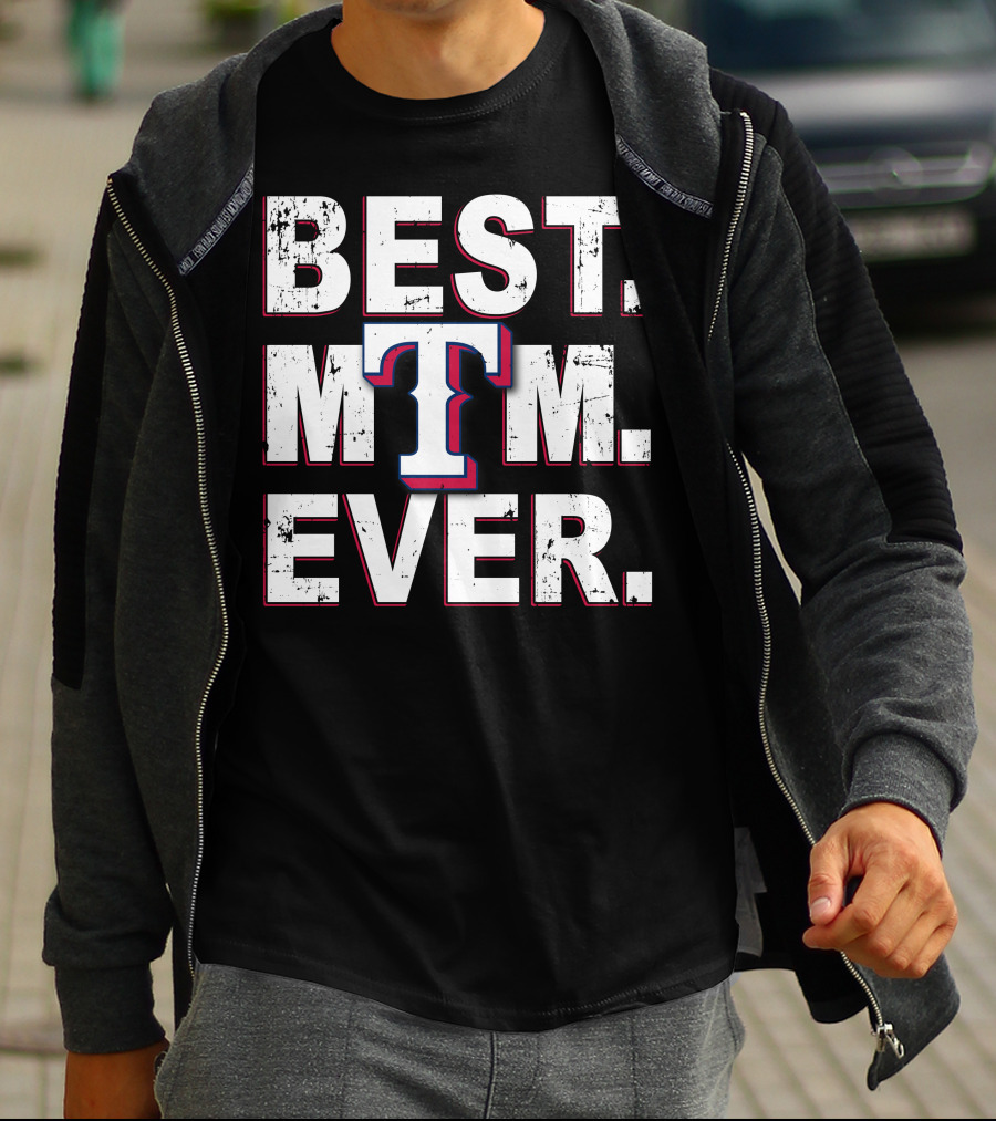Best Mom Ever T Texas Rangers T-Shirt
