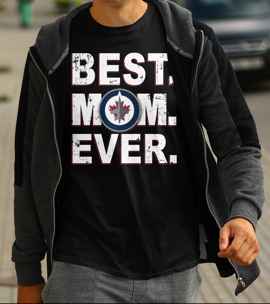Best Mom Ever Winnipeg Jets T-Shirt
