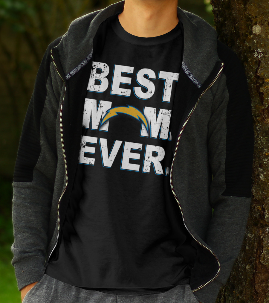 BEST MOM EVER LOS ANGELES CHARGERS T-Shirt