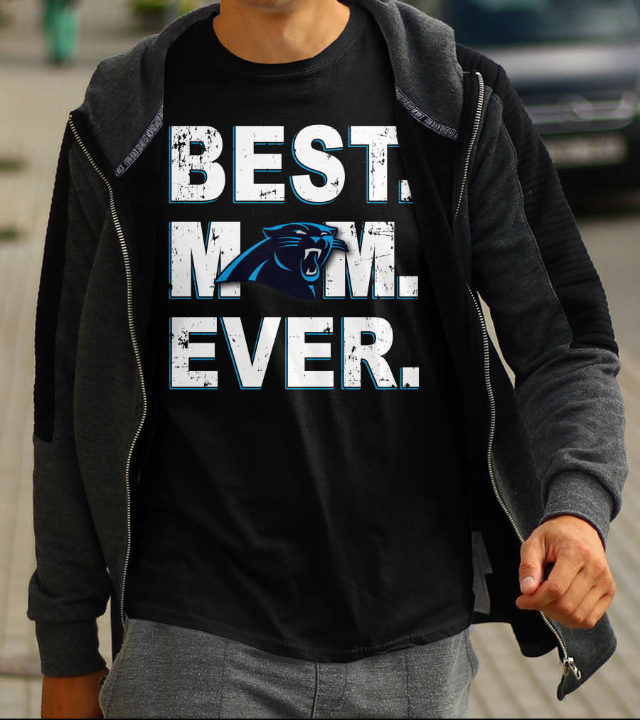 BEST MOM EVER PANTHERS T-Shirt