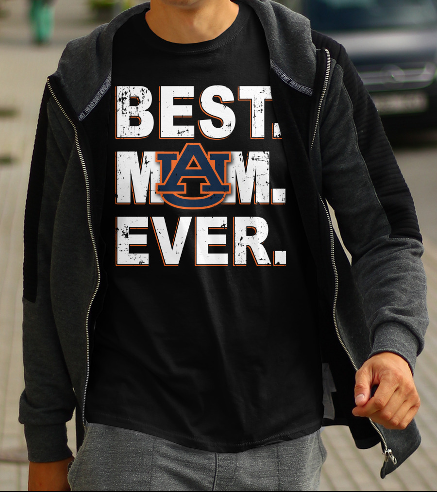 Best Mom Ever Auburn Tigers T-Shirt
