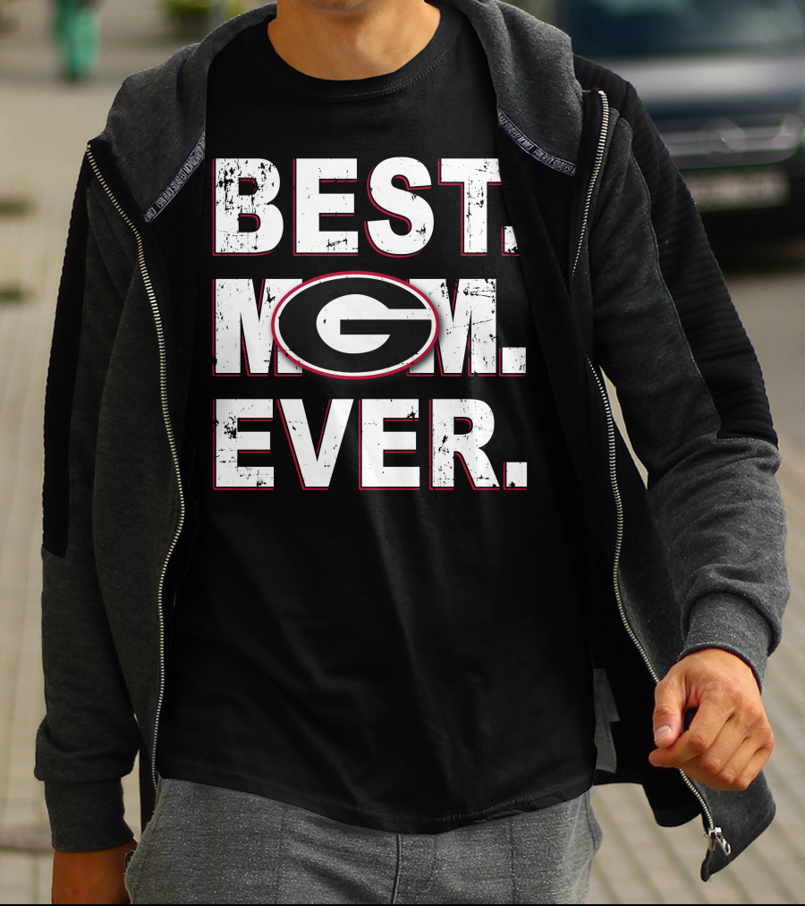 Best Mom Ever Georgia Bulldogs T-Shirt