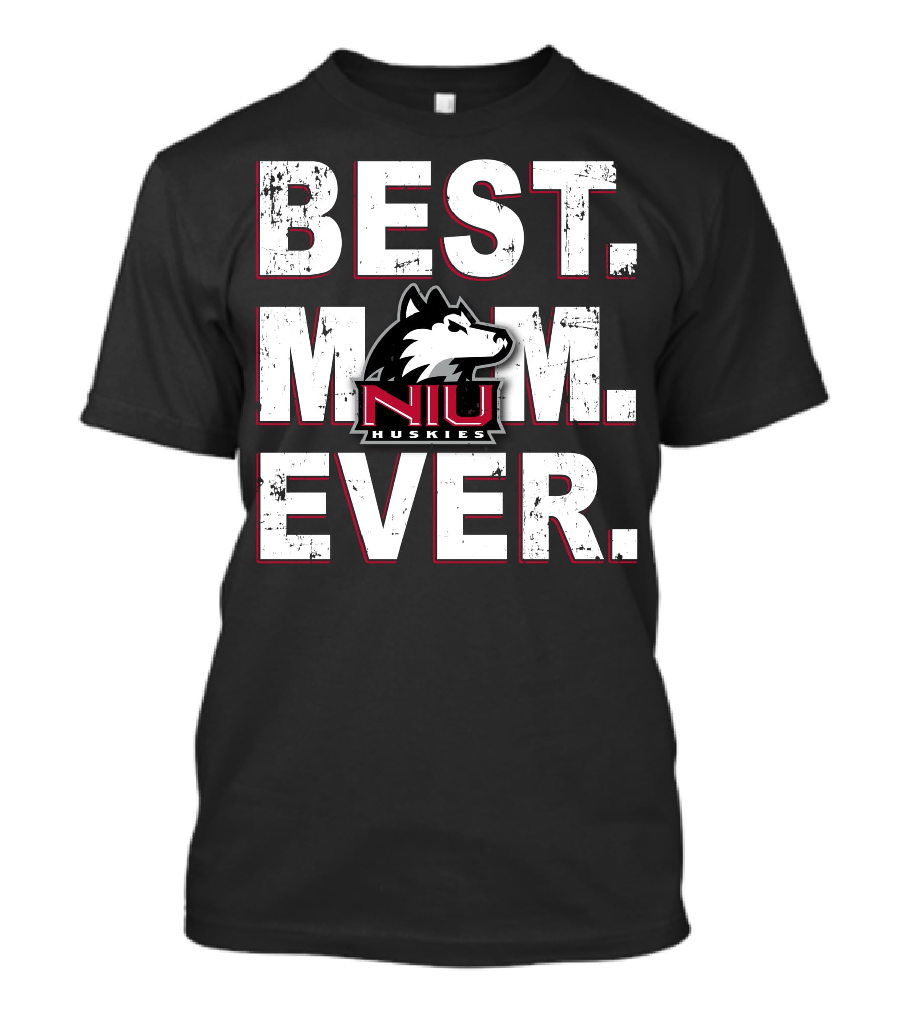 Best Mom Ever Niu Huskies T-Shirt