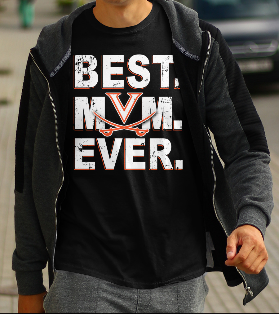 Best Mom Ever Virginia Cavaliers T-Shirt