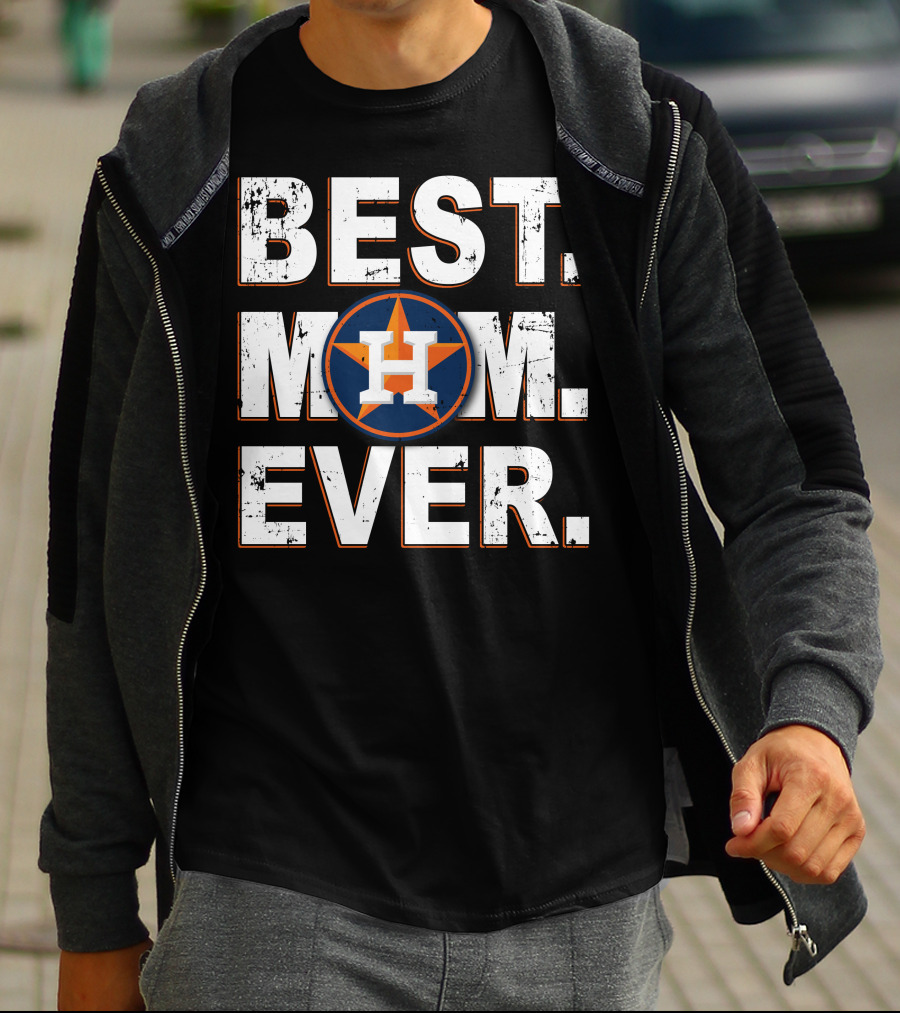 Best Mom Ever Houston Astros Star T-Shirt