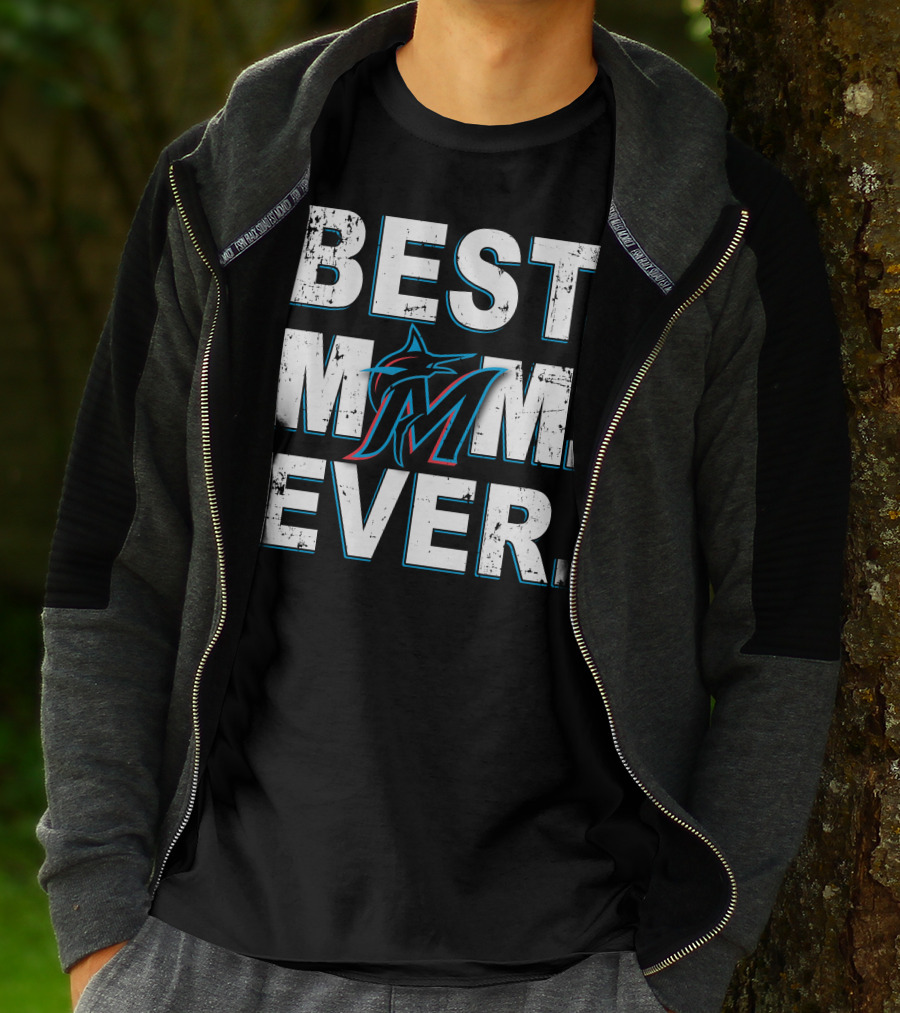 Best Mom Ever Miami Marlins T-Shirt